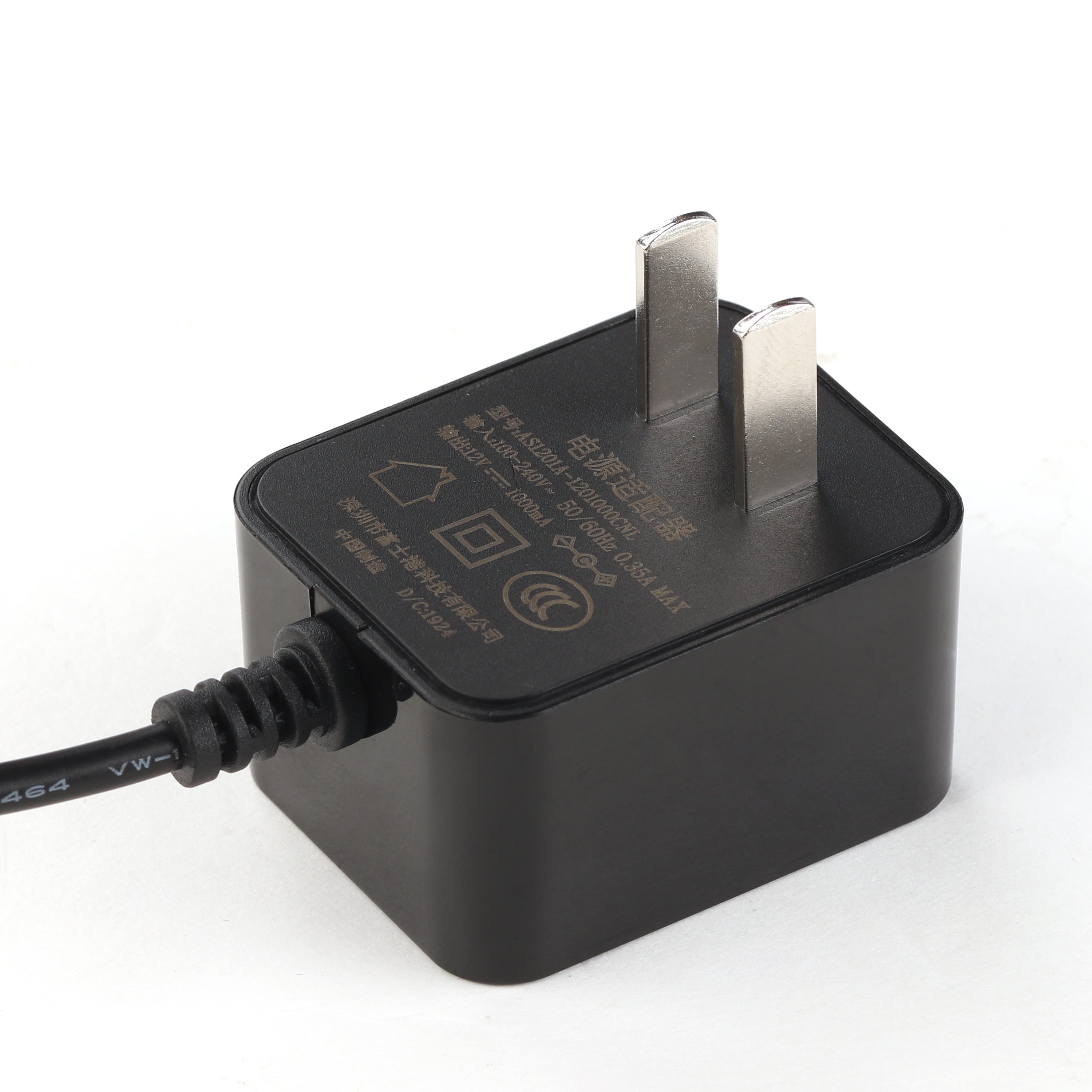 12W 9V 1A UK Plug Wall Moutned Power Adapter